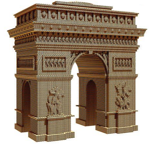 3D Пазл картонний Cartonic Тріумфальна арка (CARTARCP)