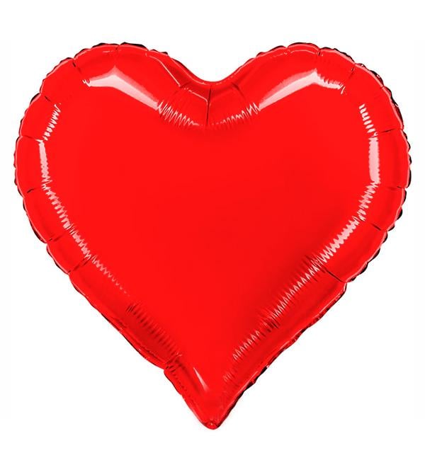 Повітряна куля Серце Sweetie Grabo 45 см Червоний (10705)