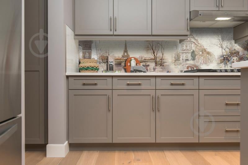 Скинали на кухню Zatarga «Ретро 02» 650х2500 мм виниловая 3Д наклейка кухонный фартук самоклеящаяся Z180349/1