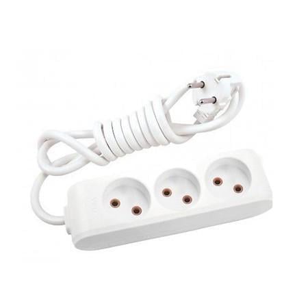 Удлинитель Viko 3 гнезда 5 м без заземлением Multi-Let Белый (90112305)