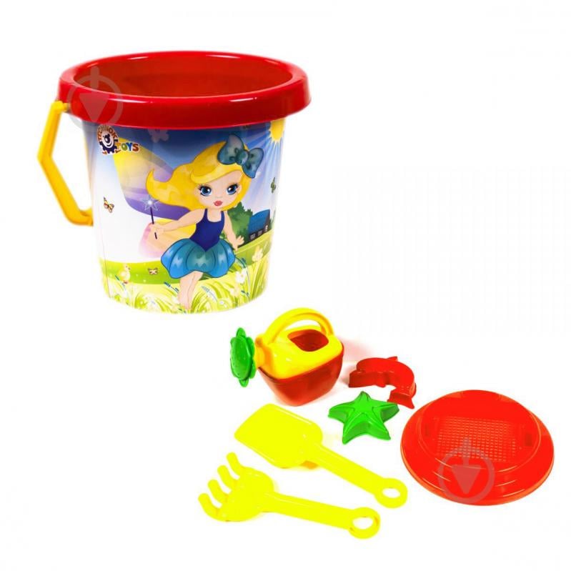 Песочный набор ТехноК 5 Красный (0106)