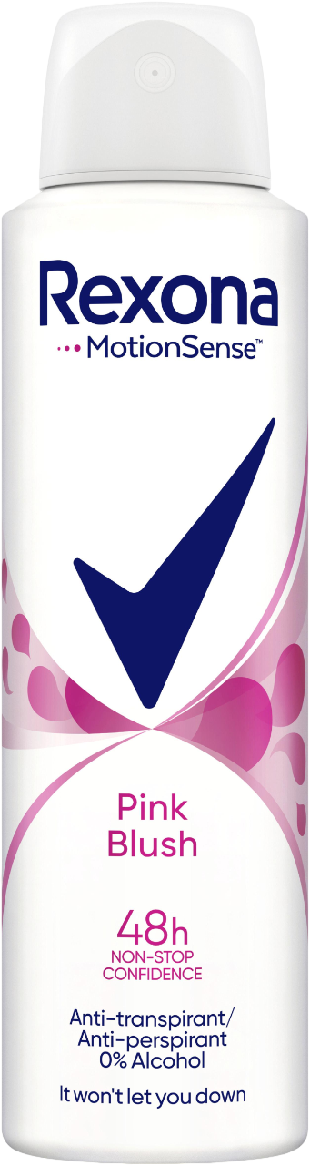 Дезодорант-антиперспірант жіночий аерозольний Rexona Pink Blush 150 мл (16265) Дезодорант-антиперспірант жіночий аерозольний Rexona Pink Blush 150 мл (16265)