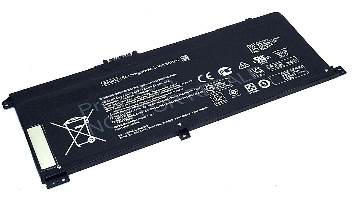 Аккумулятор для ноутбука HP SA04XL Envy X360 15-DR 15,4 V 3470 mAh (078869)