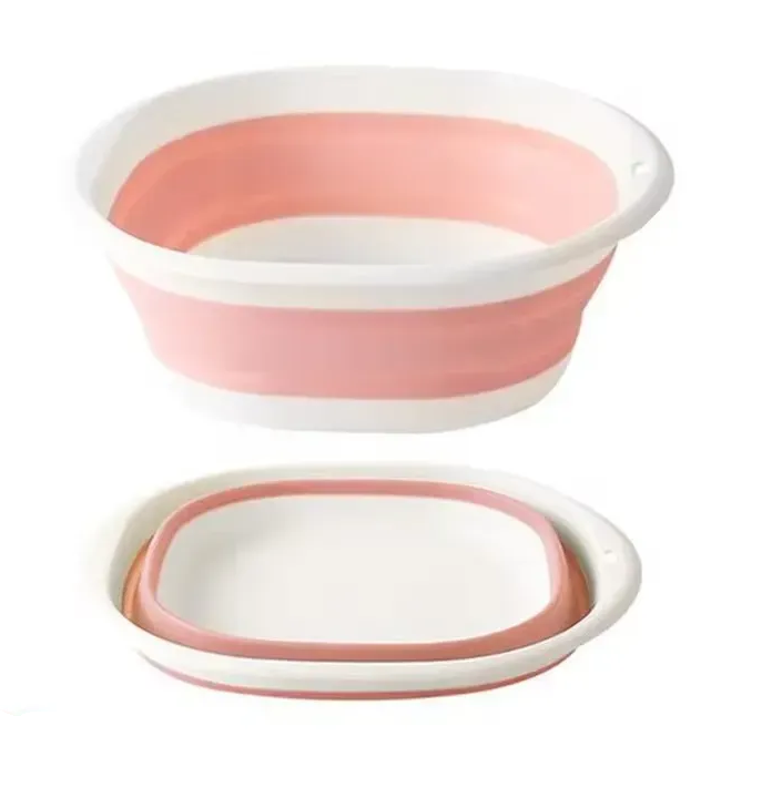 Тазик складной силиконовый для стирки 3 л (5894)