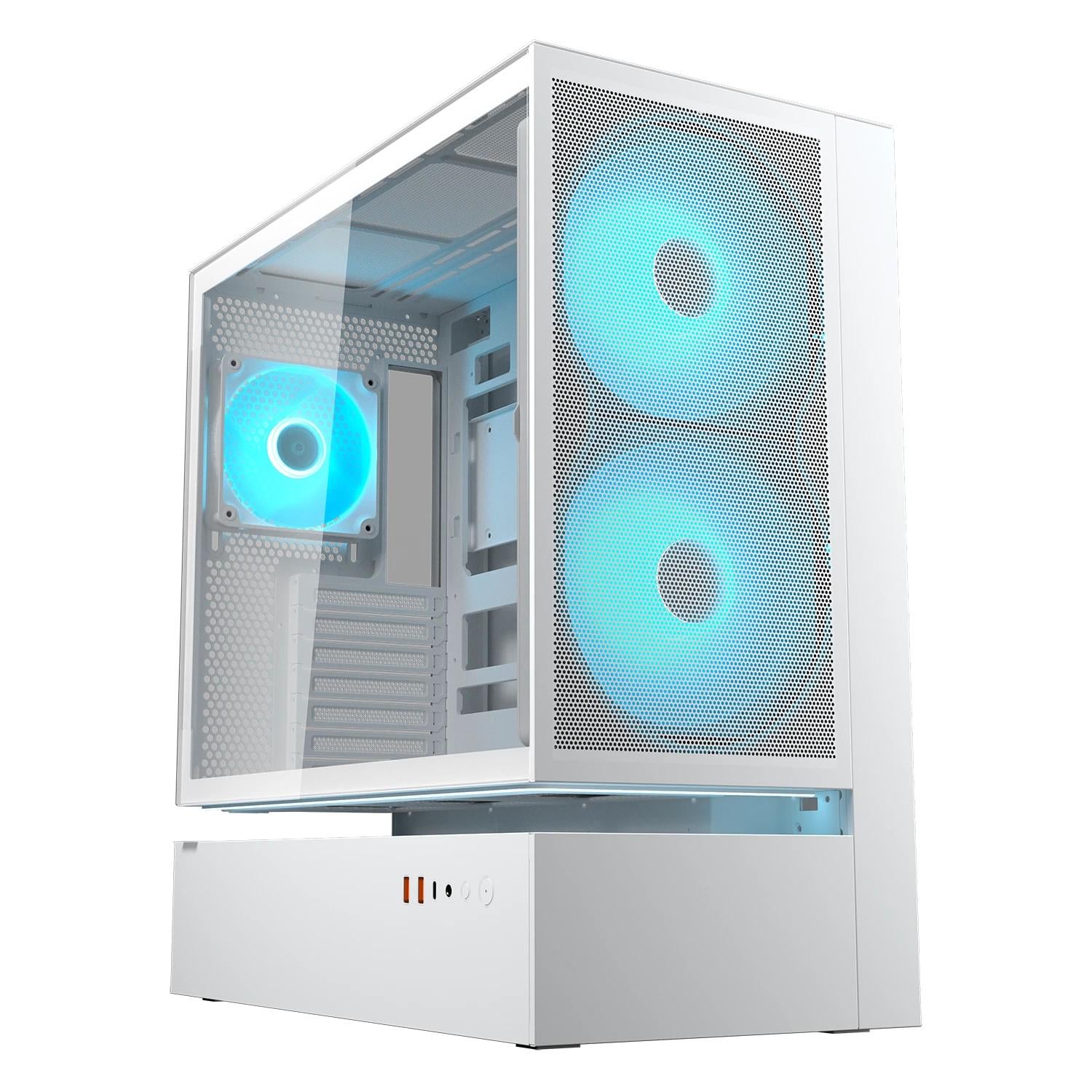 Корпус для ПК Cougar CFV235 Mesh Midi-Tower PSU ATX/MicroATX/Mini-ITX/CEB ARGB White (35226986)