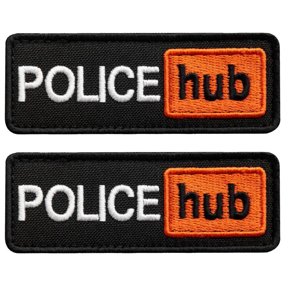 Набор шевронов на липучке hub 8,6х3,2 см 2 шт. (26035)