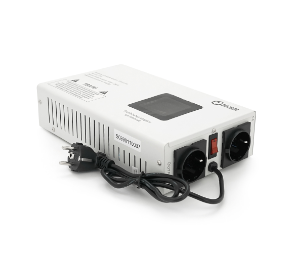 Стабілізатор напруги релейний Europower SLIM-1000SBR LED 1000VA 700W (10330) - фото 2