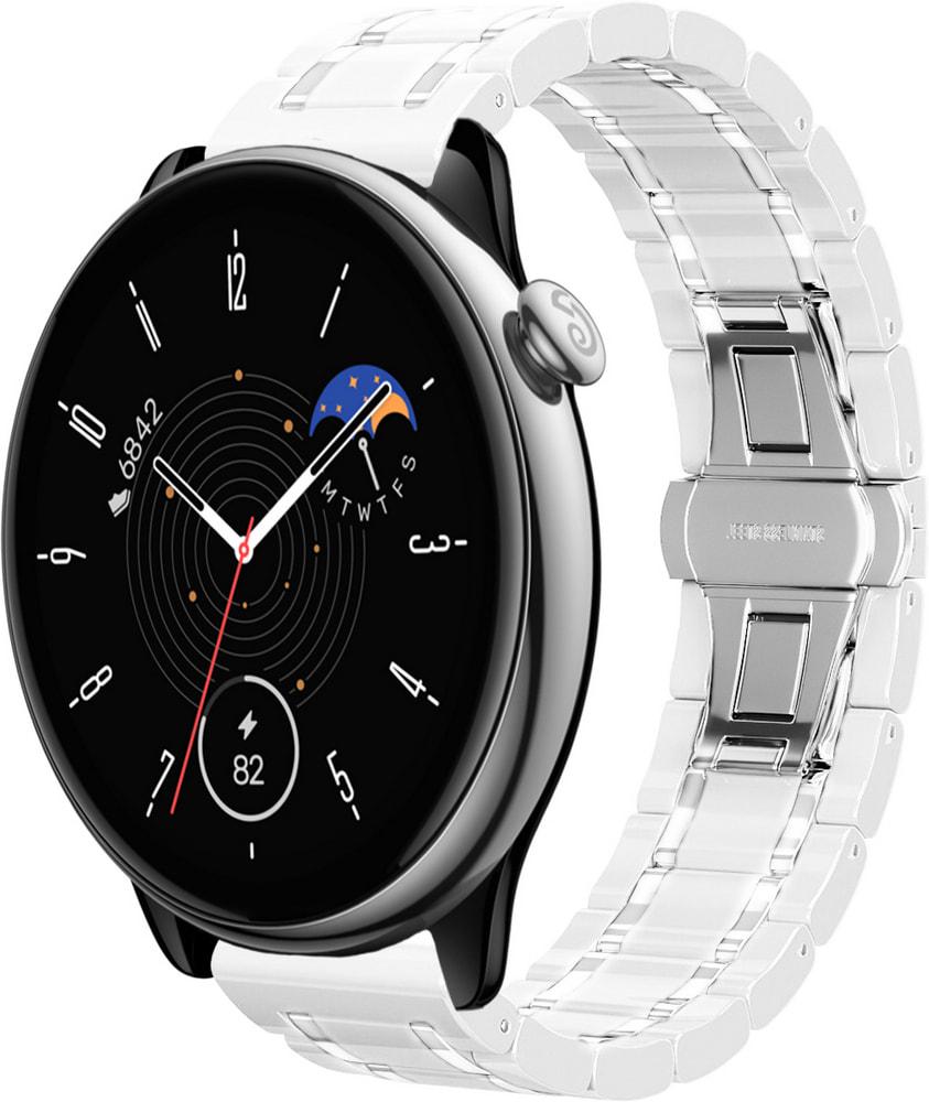Ремешок керамический Ceramo для Amazfit GTR Mini White (33491-29)