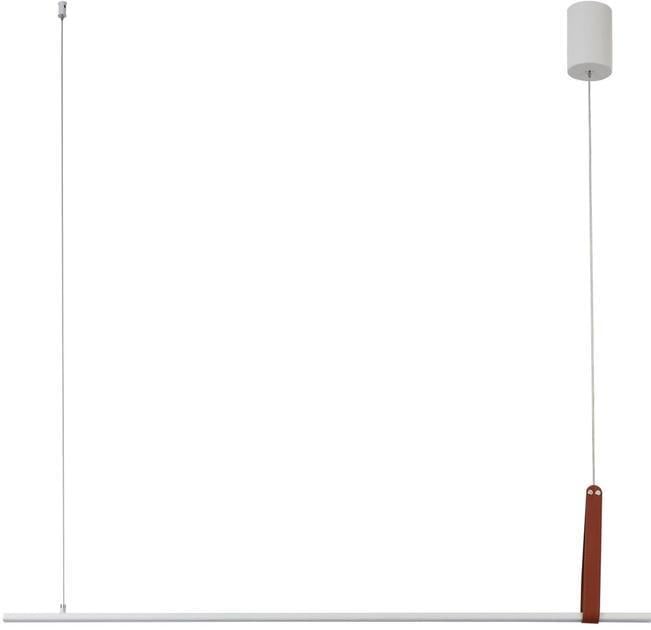 LED-люстра подвесная Valeso с линейным рассеивателем 3000/6500К IP20 G 2810/1100 44W Белый (28685821)