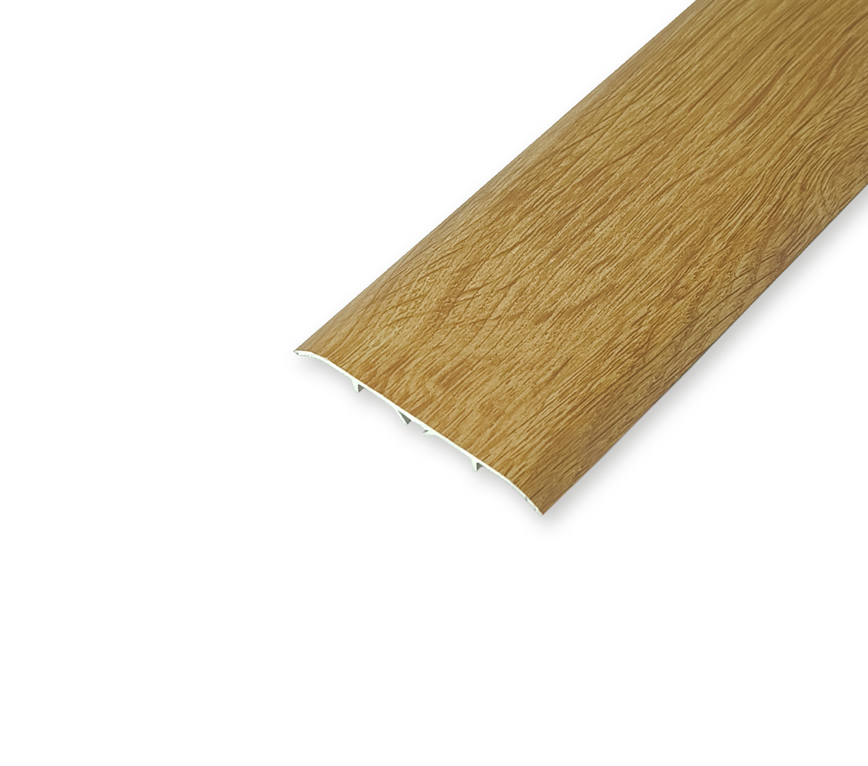 Порожек EURO CONCEPT алюминиевый гладкий БРП-042 декорированный 80x5,8 мм 2700 мм Дуб натуральный