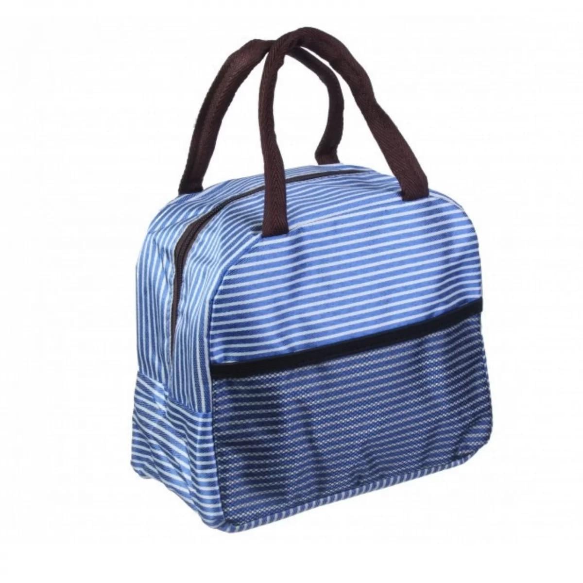 Термосумка для обедов Jooki Полоска водонепроницаемая Синий