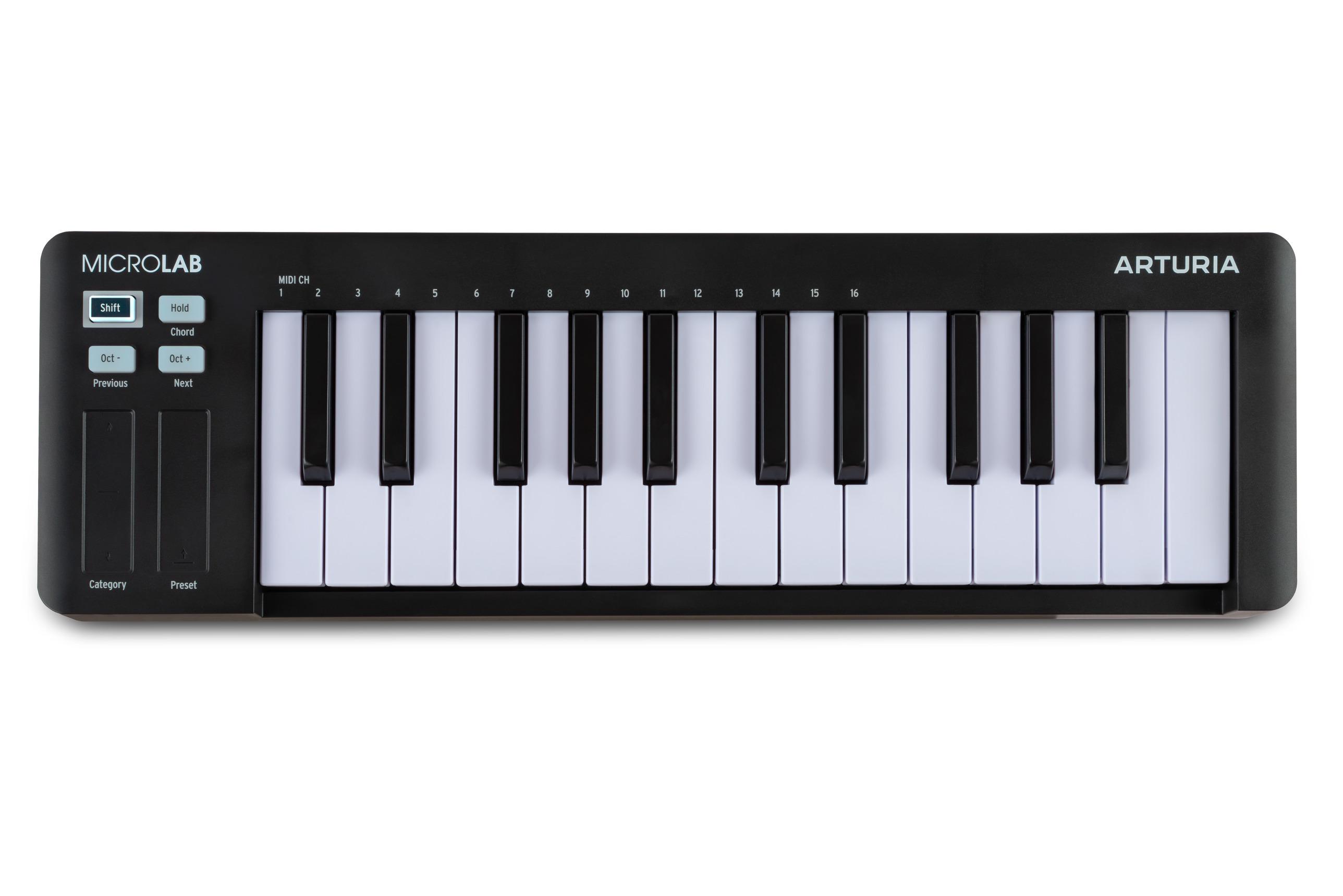 MIDI-клавиатура Arturia MicroLab mk3 Black (27229493)