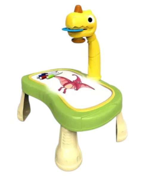 Детский стол для рисования Дино с проектором (6634)