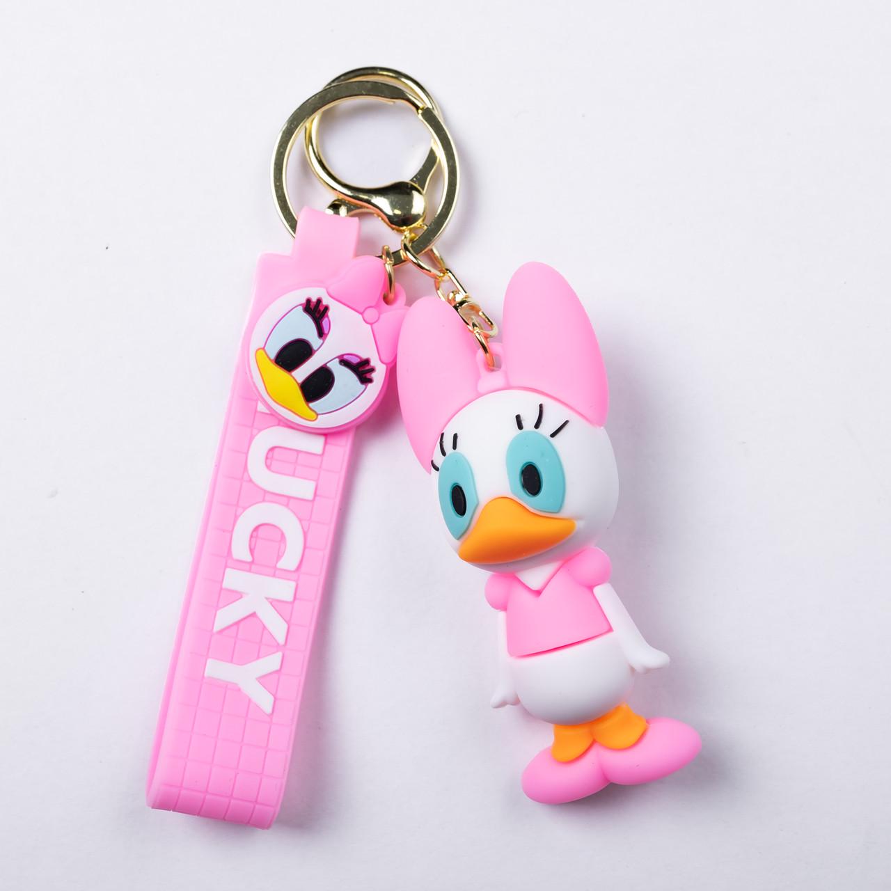 Брелок для ключей Поночка 4х6,5 см Розовый (HP-55-23P)