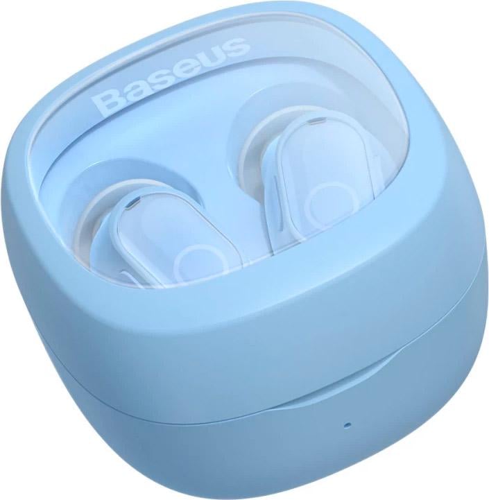 Наушники Baseus Bowie WM02 True Wireless Earphones Blue (NGTW180003) - фото 3 Наушники Baseus Bowie WM02 True Wireless Earphones Blue (NGTW180003) - фото 3