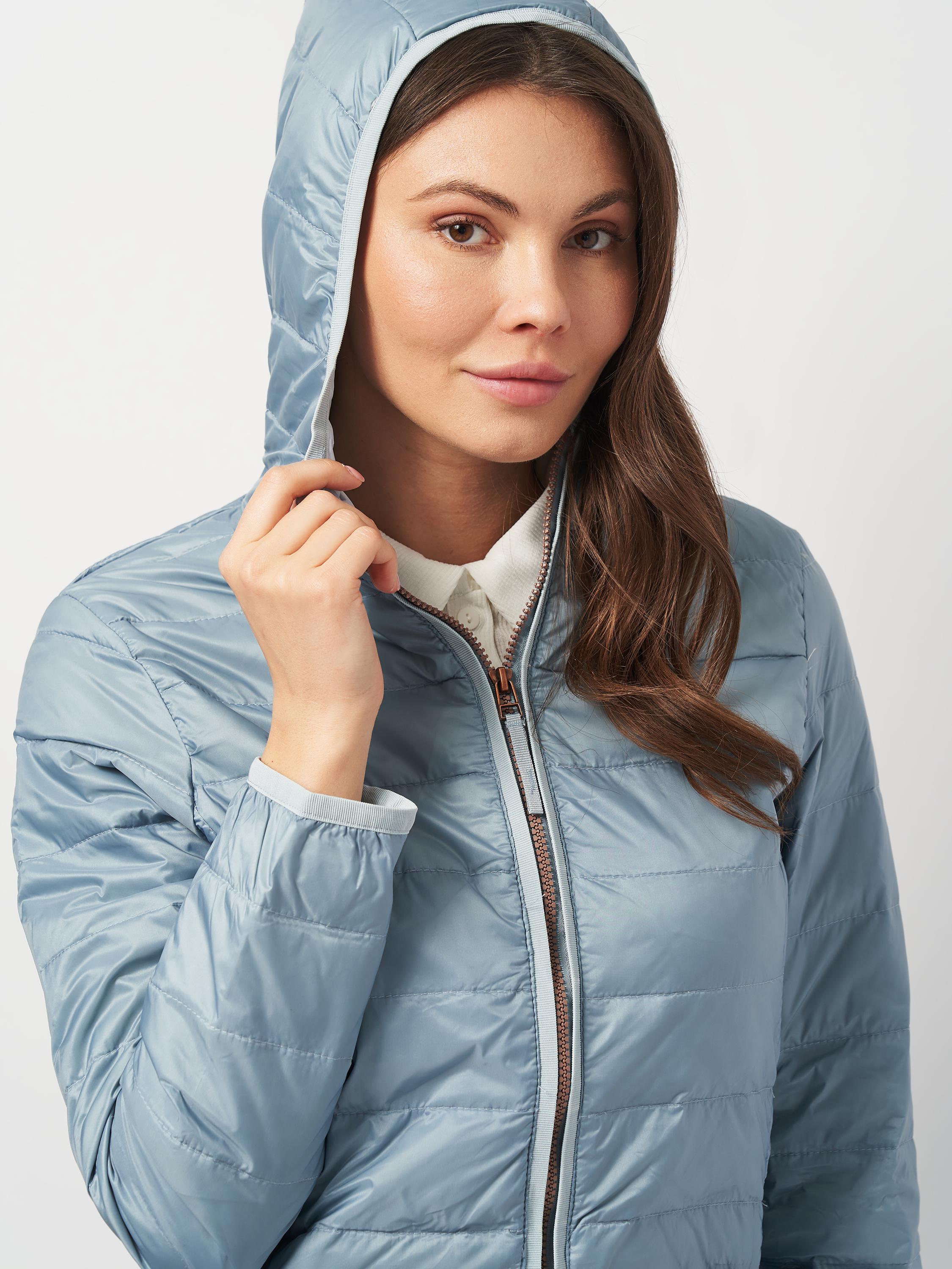 Куртка пухова Up2Fashion M Світло-блакитний (26071213) - фото 4 Куртка пухова Up2Fashion M Світло-блакитний (26071213) - фото 4