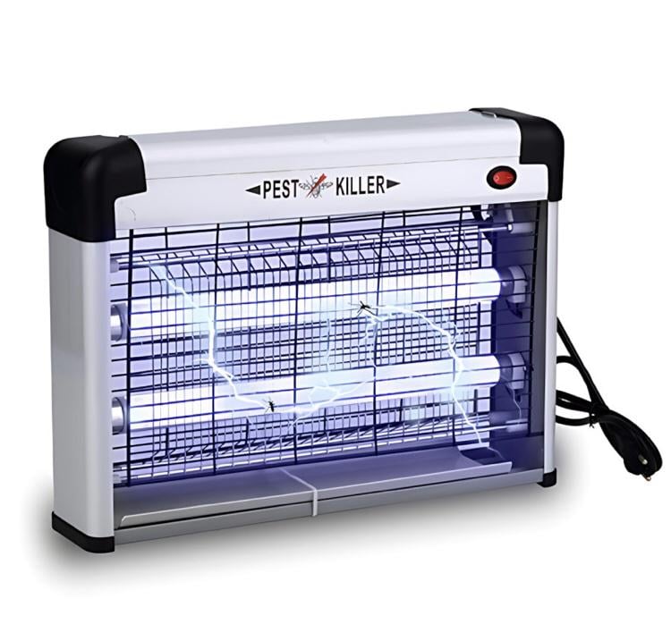 Лампа электрическая для уничтожения насекомых Pest Killer L-12 от сети 27x21x9 см 12 Вт