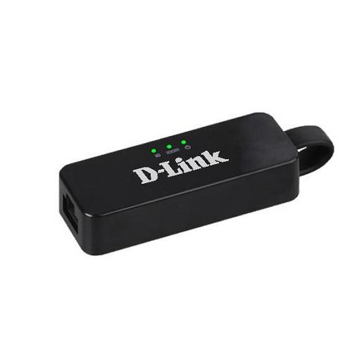 Мережевий адаптер D-Link DUB-2312 1xGE USB Type-C RJ45 Чорний (588154)