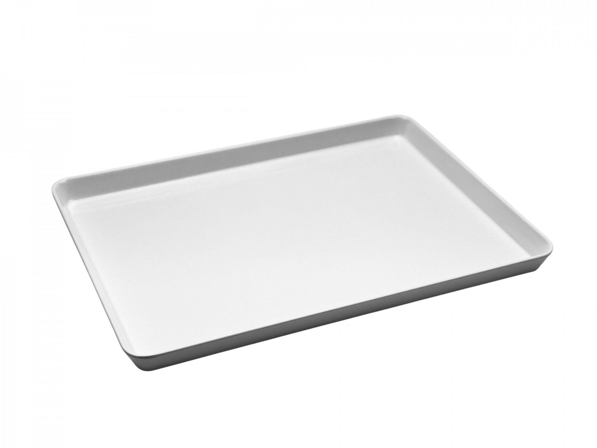 Піднос для подачі страв з меламіну 40х30х2,8 см Білий (53028)