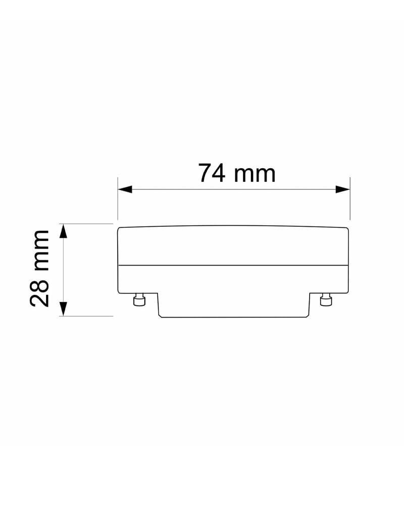Світлодіодна лампа Goldlux 327055 Led GX53 1x6W 4000K 660Lm Білий (24421860) - фото 2 Світлодіодна лампа Goldlux 327055 Led GX53 1x6W 4000K 660Lm Білий (24421860) - фото 2
