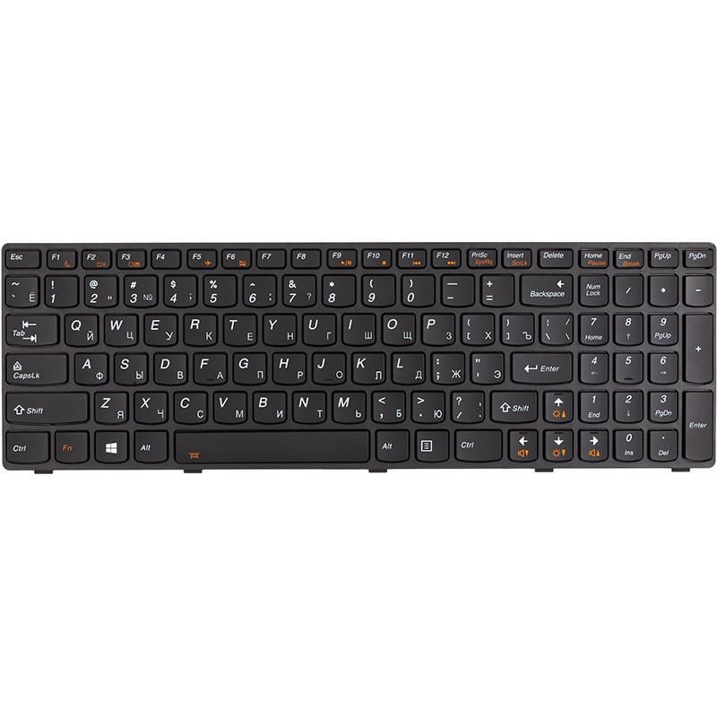 Клавиатура Power для ноутбука Lenovo Y580 черный фрейм подсветка
