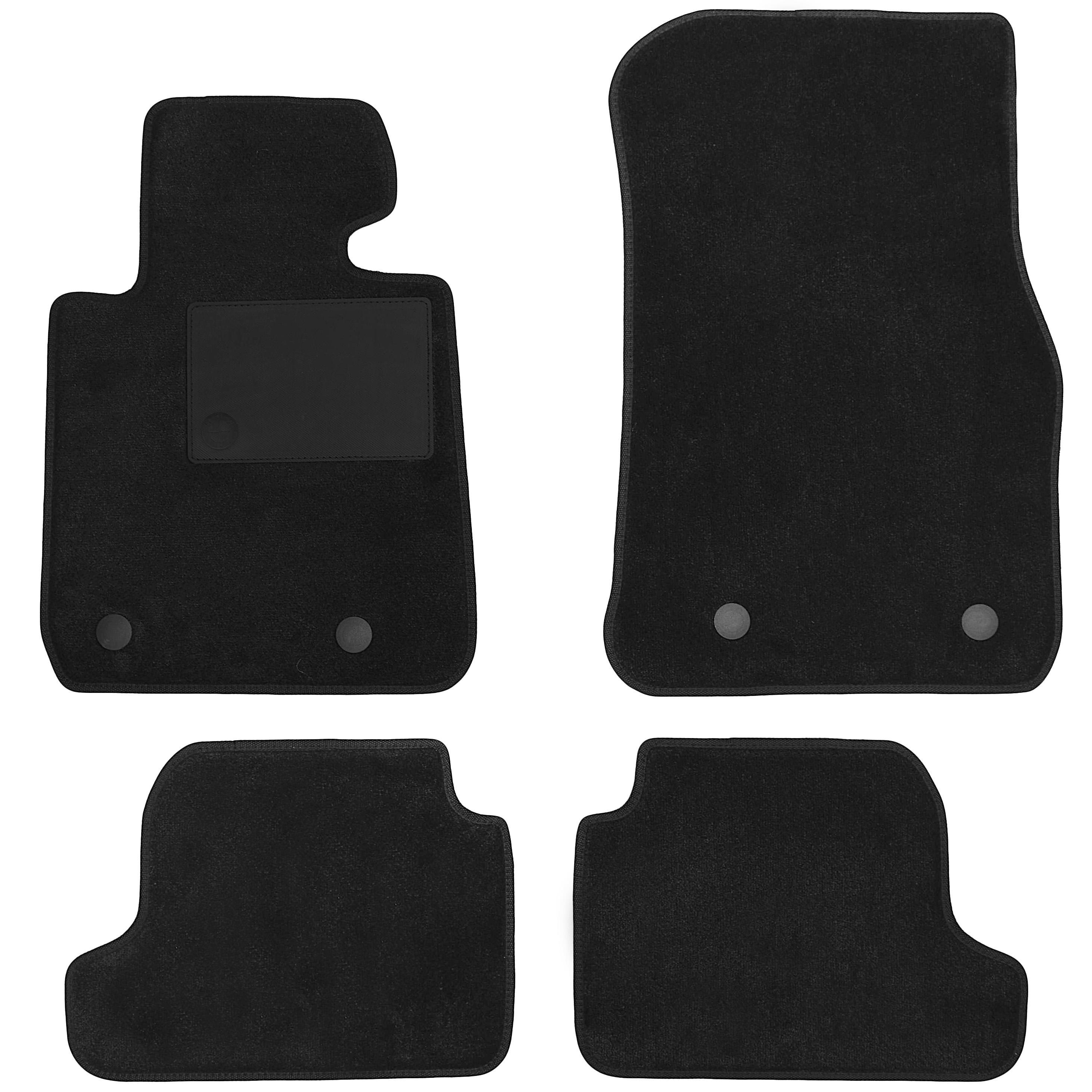 Коврики в салон Optimal для BMW 2 F22 2013+ Coupe текстильные Черный (167850)