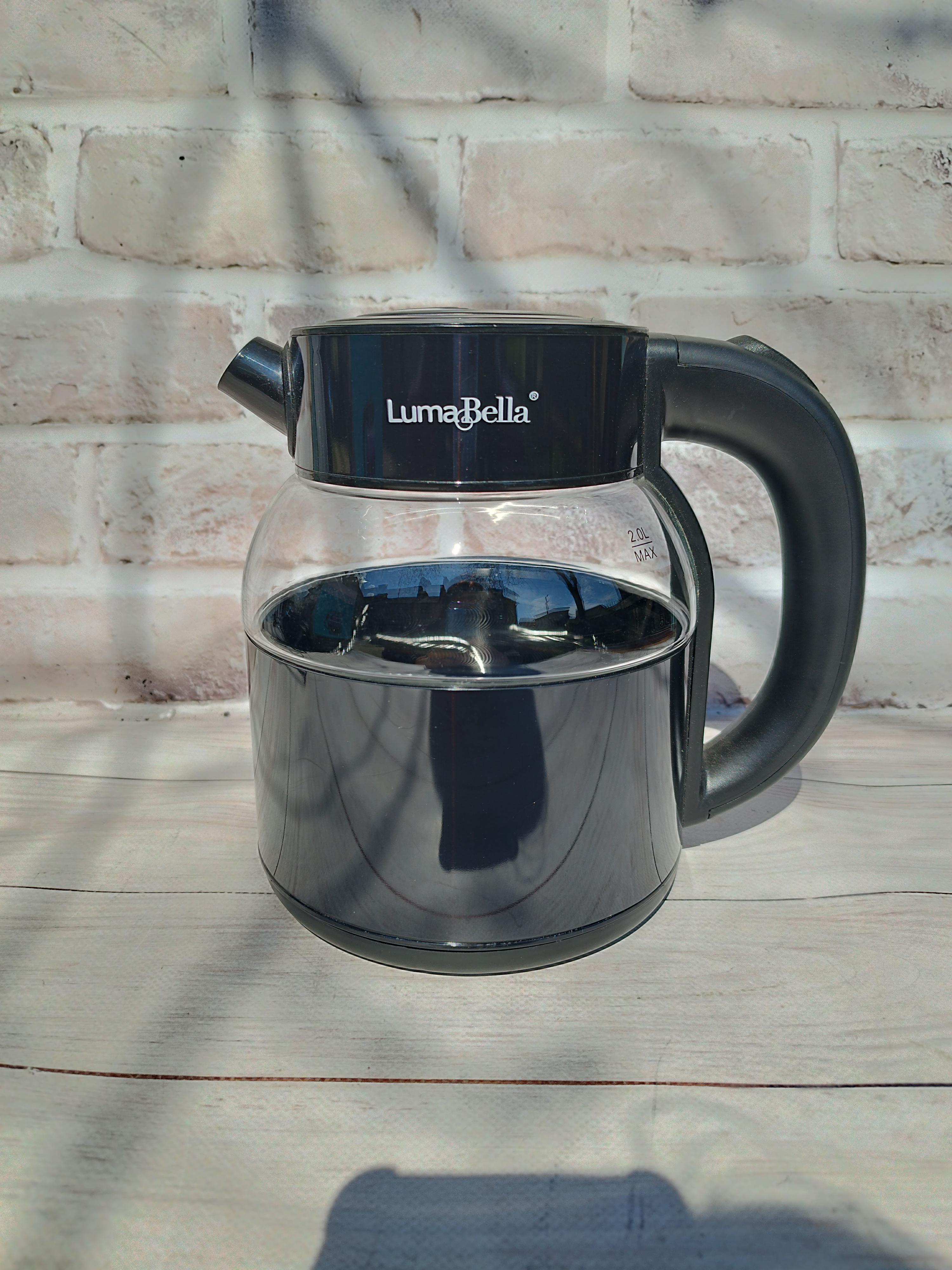 Электрочайник Luma Bella LB-59022 2 л 1500 Вт Черный (LB-59022)