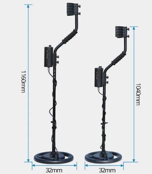 Металошукач грунтовий Smart Sensor AR944M ручний Чорний (012081) - фото 4