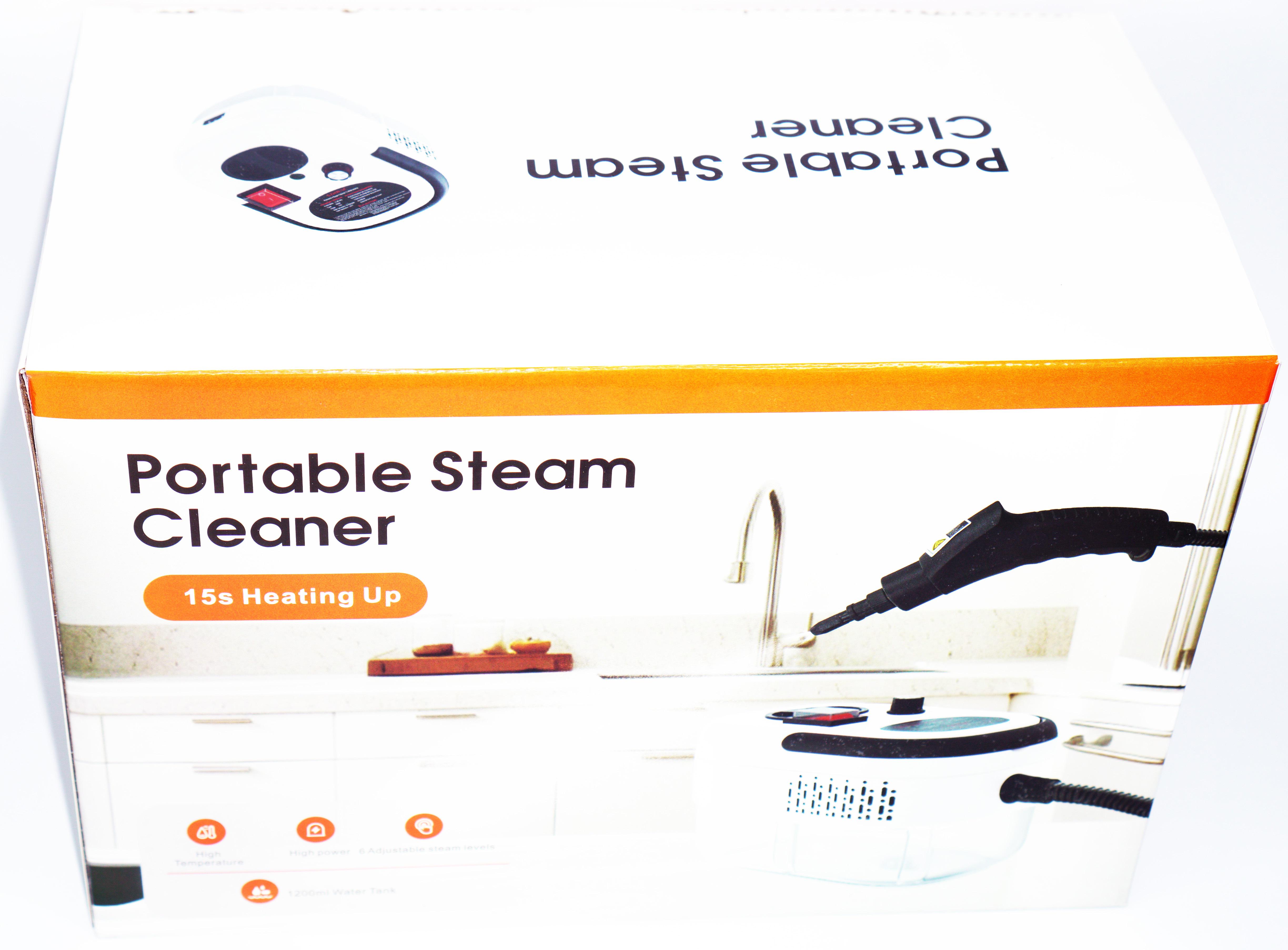 Пароочиститель для дома с насадками ручной парогенератор 2500 Вт 1200мл 220В - фото 6