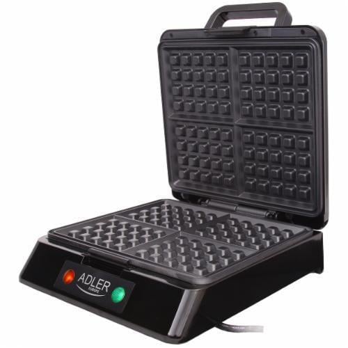Вафельница Adler AD 3036 антипригарное покрытие (5902934830041)