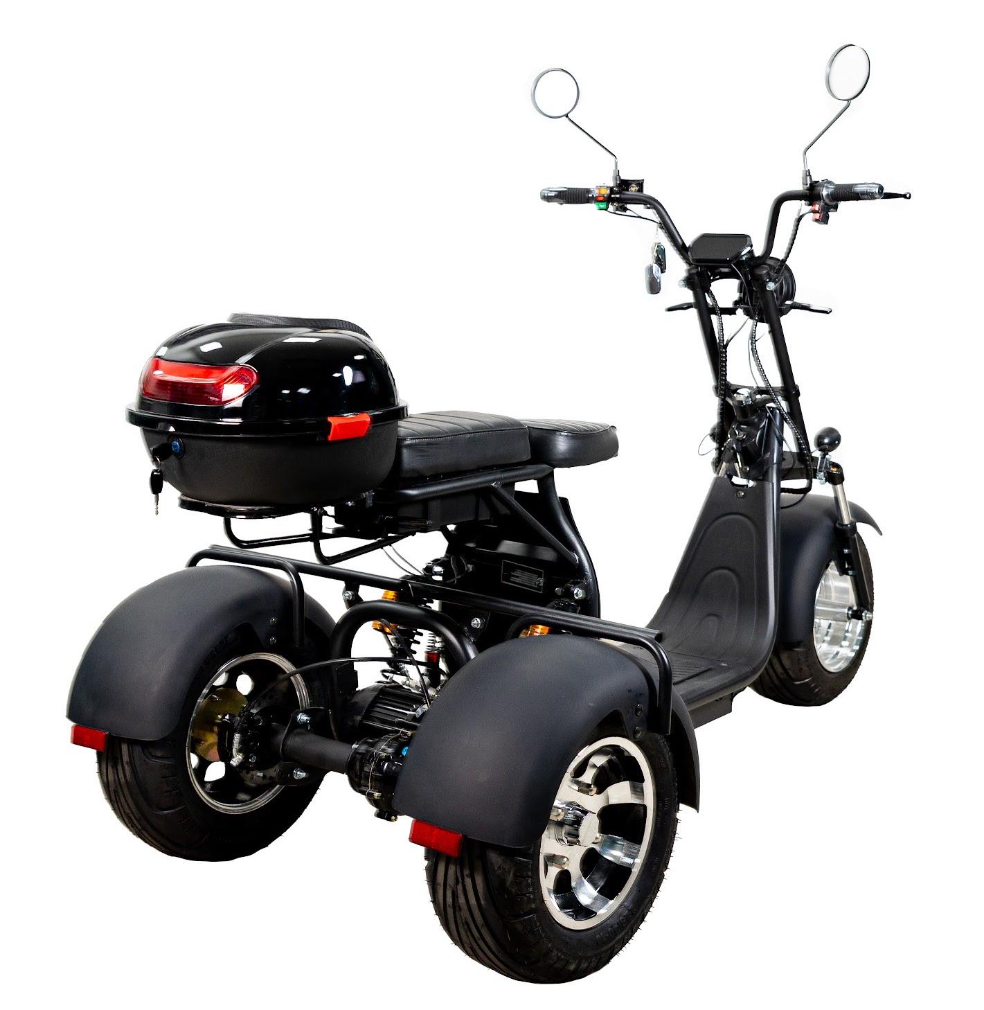 Електроскутер ATLAS Hunter 2500 W Black (2009) - фото 3 Електроскутер ATLAS Hunter 2500 W Black (2009) - фото 3