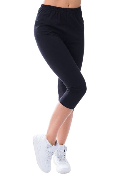 Капри женские хлопковые Kolo 5XL Черный (1406936531)