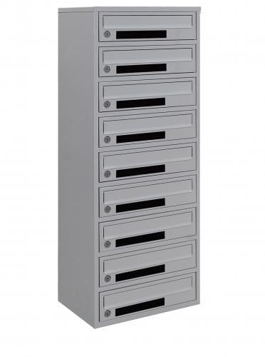Почтовый ящик Галиндустрия E2-09-С многосекционный на 9 квартир металлический Серый (132-119-000004810) Почтовый ящик Галиндустрия E2-09-С многосекционный на 9 квартир металлический Серый (132-119-000004810)