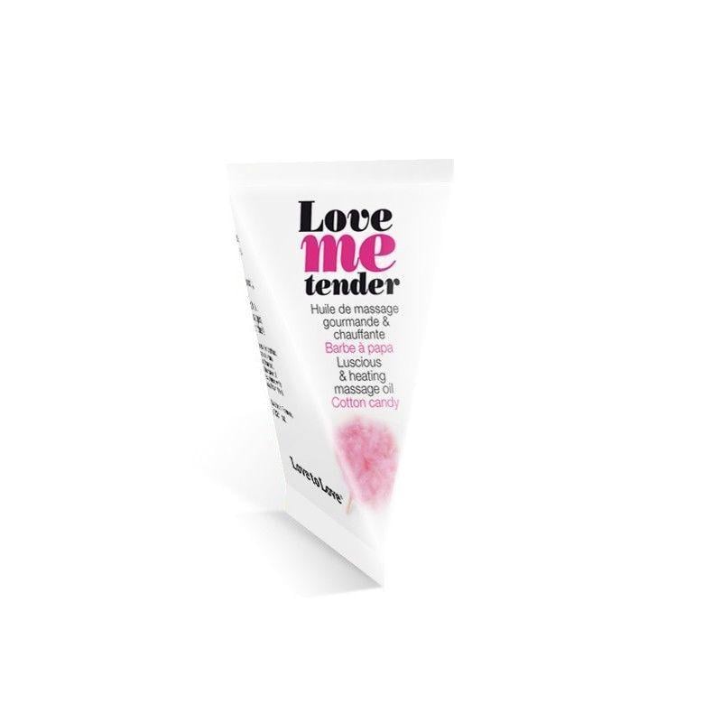Разогевающее массажное масло Love To Love Love Me Tender Cotton candy 10 мл