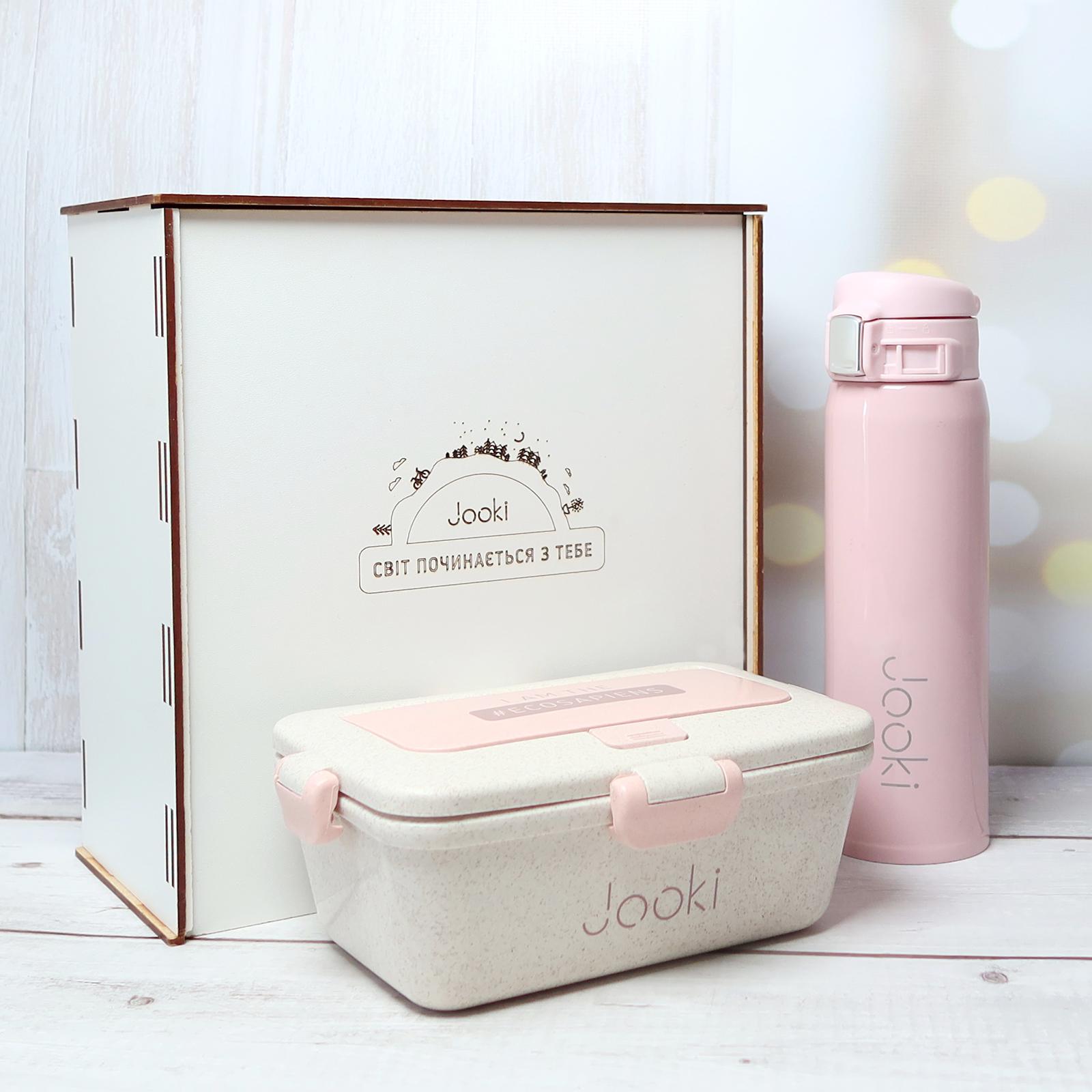 Ланч-набор эко Roya термос 500 мл/ланч-бокс 950 мл (628)