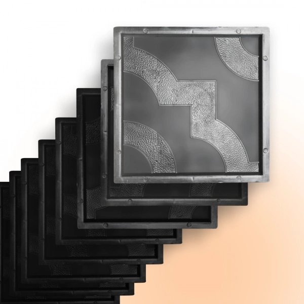 Форми для тротуарної плитки Верес-2007 Мартин 300х300 мм 100 шт. (10106100-3183) - фото 1 Форми для тротуарної плитки Верес-2007 Мартин 300х300 мм 100 шт. (10106100-3183) - фото 1