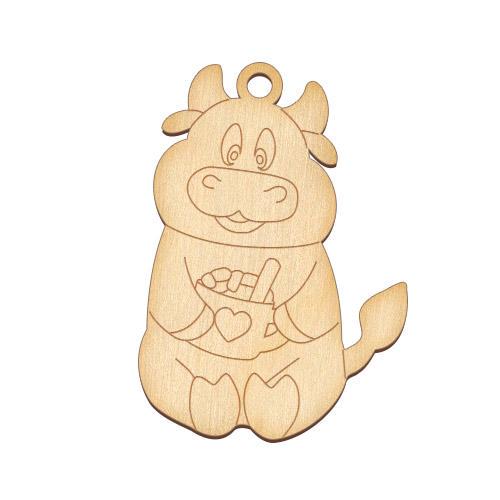 Заготовка з фанери №332 Бичок з какао (50951)