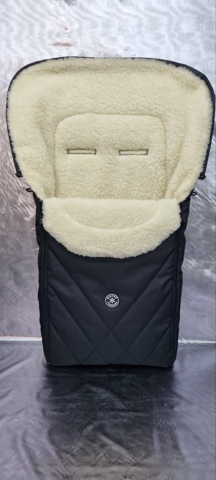 Конверт-чохол зимовий в коляску For Kids Winter Чорний (905)