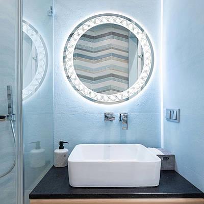 Настенное зеркало Art-com с LED подсветкой 550 мм (БРЛ 18 550)