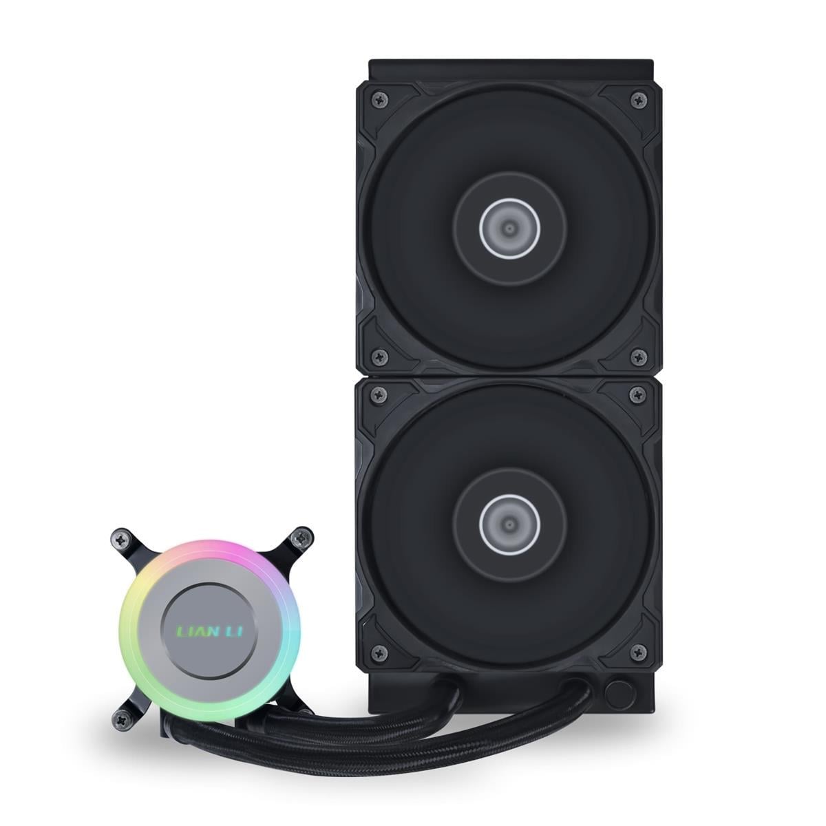Система водяного охлаждения Lian Li GA II Lite 240 Performance 240 мм 2500 об/хв PWM Black (G89.GA2L24PB.00)