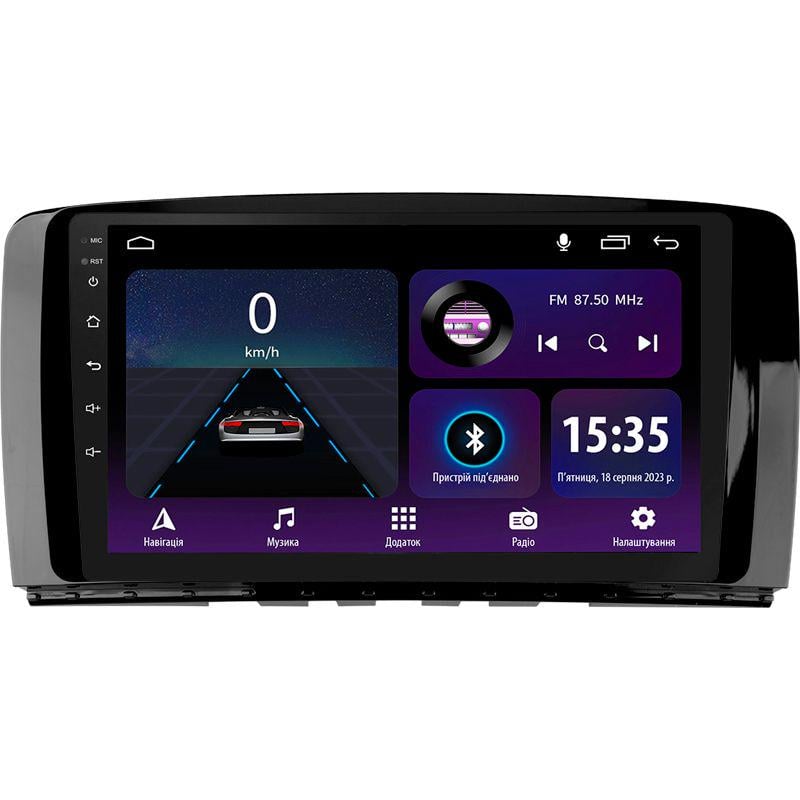 Штатная магнитола Sigma E9232 2/32 GB для Mercedes Benz R-Class W251/R280/R300/R320 2005-2017 г. F1 9" (AR-82880)