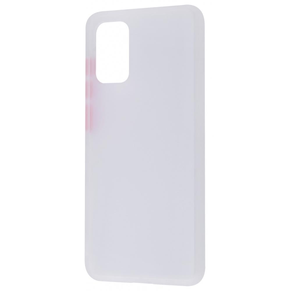 Чехол матовый PRC Matte Color Case (TPU) Samsung Galaxy S20 Plus (G985F) white Белый