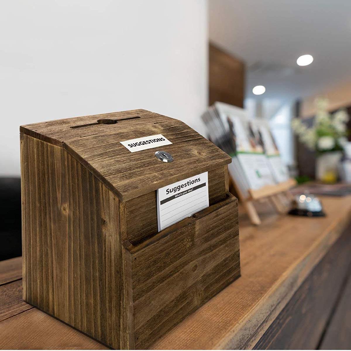 Почтовый ящик из дерева Иртыш Капучино (ПЧТ-000309)