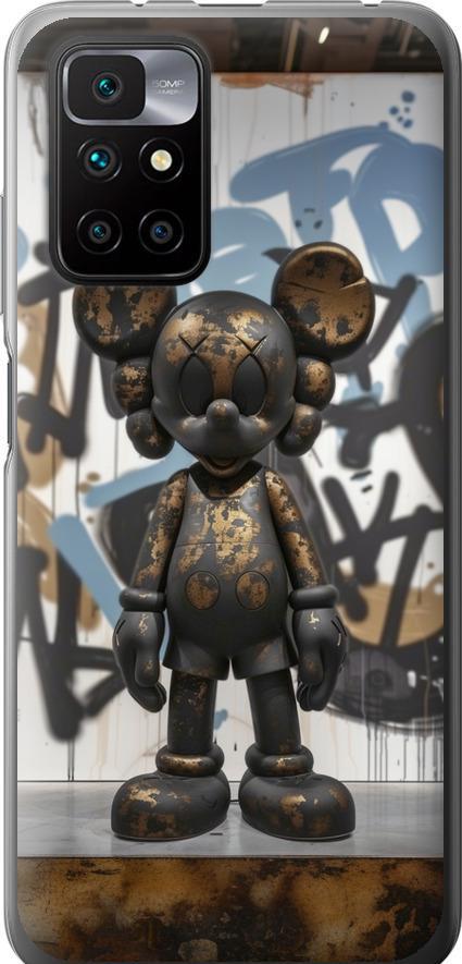 Чехол на Xiaomi Redmi 10 Bronze kaws v2 (6098u-2488-42517)