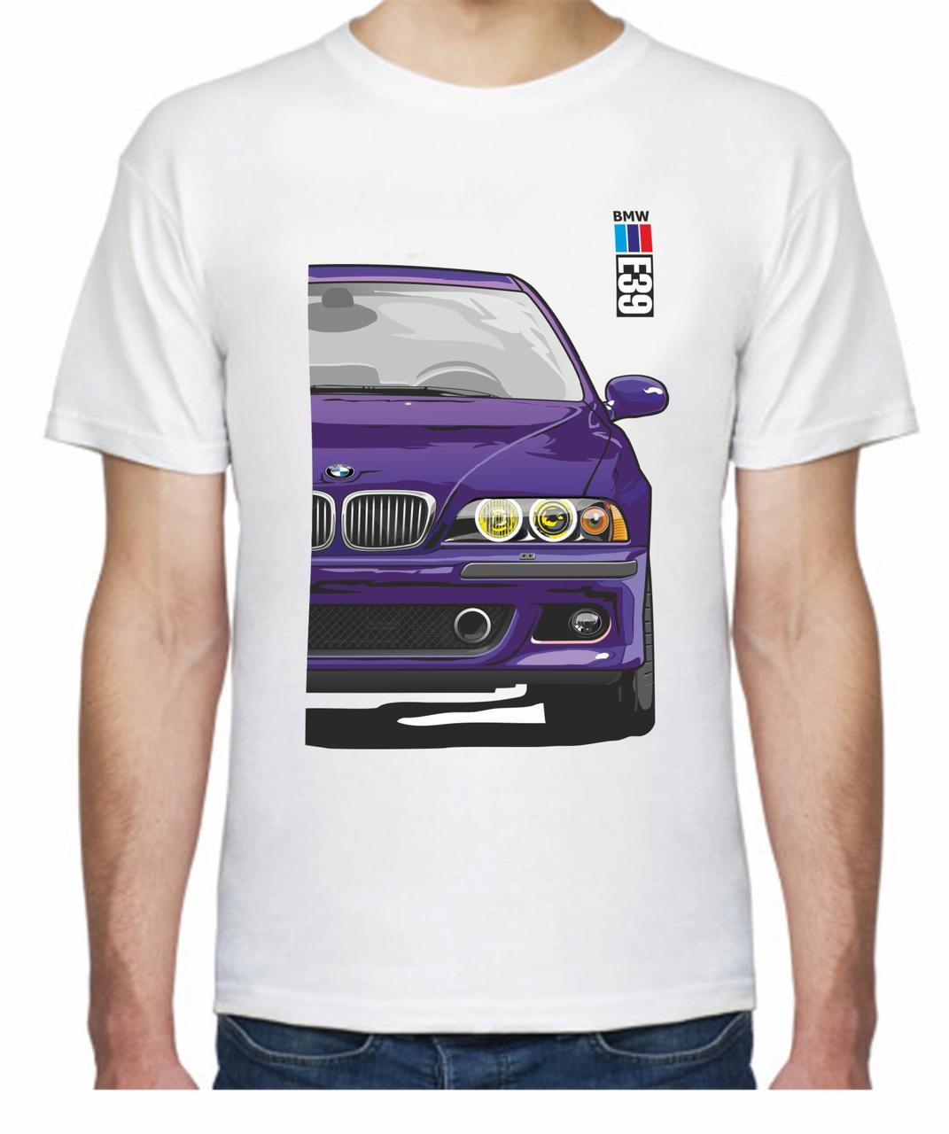 Футболка чоловіча Avtolife BMW E39 MotorSport ver2 FR 717239 M Білий (2494944300)