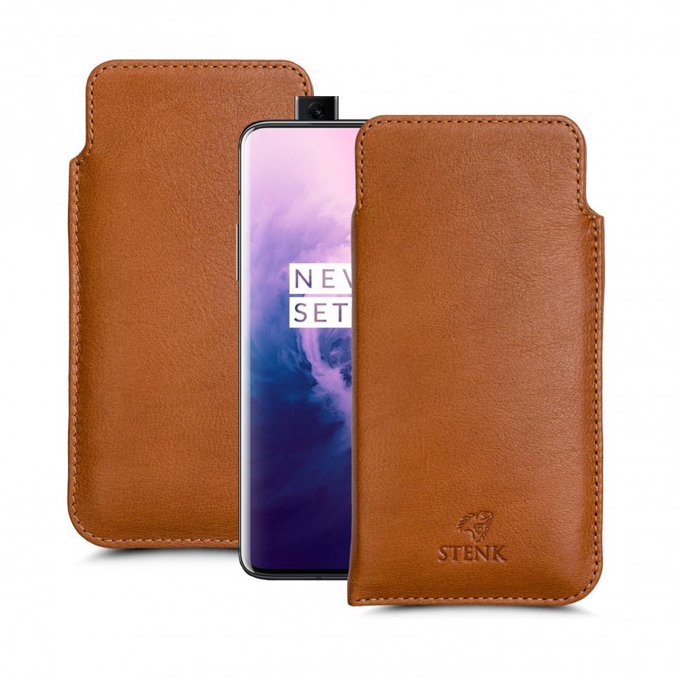 Футляр Stenk Elegance для OnePlus 7 Pro Camel (63443)