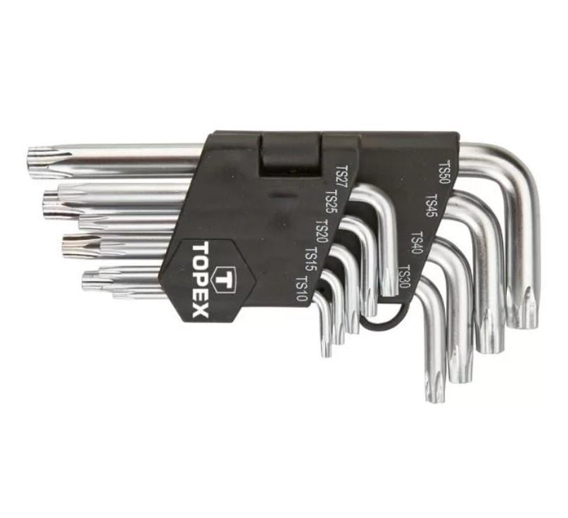 Набор пятигранных ключей Topex TS10-50 9 шт. пятигранники короткие (22751) - фото 2 Набор пятигранных ключей Topex TS10-50 9 шт. пятигранники короткие (22751) - фото 2