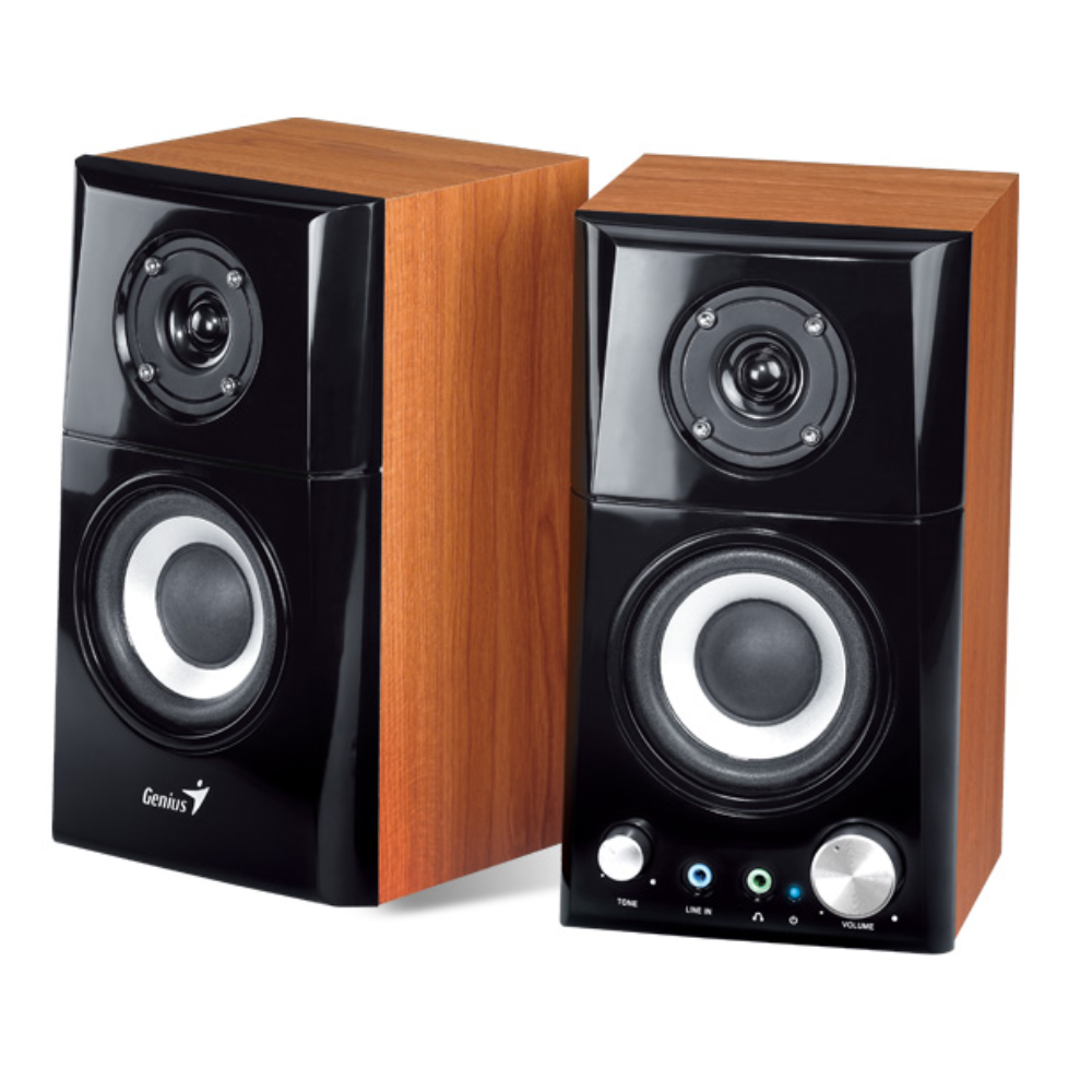 Акустична система Genius SP-HF500A II 31730032400 Чорний/Коричневий (566580)