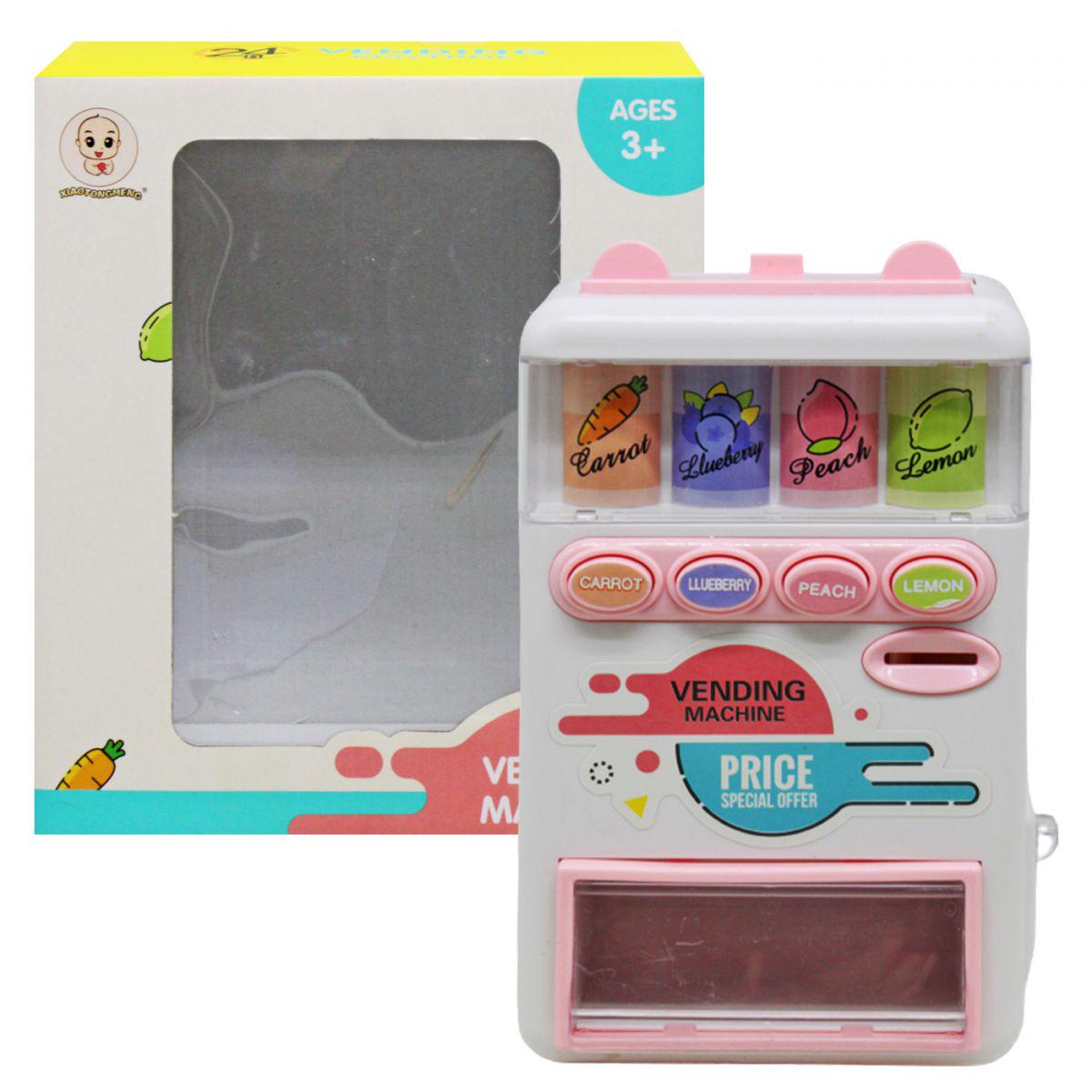 Интерактивная игрушка Автомат с газировкой Розовый (226635)