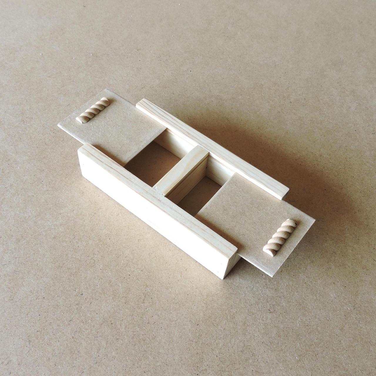 Пенал деревянный Тюльпан 2 10х20х4 см (ПНЛ-03102004)